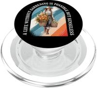 Jardinier Paysagiste Jardinage Fleuriste Jardin Jardinière PopSockets PopGrip pour MagSafe