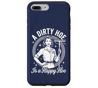 Jardinier Plant Lady Jardinier Une houe Sale est Une Maison Heureuse Coque pour iPhone 7 Plus/8 Plus