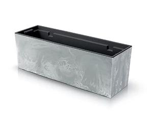Jardinier pour Balcón Urbi Case Beton Effet, Dimensions (mm) 395x185x195, couleur en béton