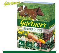 Jardinier’S 2 x 4,5 KG Rinderdung Bio A Long Terme Nutriments Croissance Soins