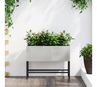Jardinier Surélevé Vidaxl 60x26x45 Cm En Acier Inoxydable