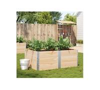 Jardinière 150x100 cm bois de pin massif