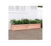 vidaXL Jardinière en bois massif de douglas 180 x 31 x 31 cm 837500