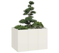 Jardinière 280x40x40 cm acier inoxydable pot de fleurs vidaXL