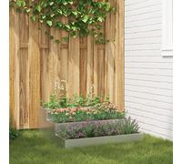 Jardinière 3 Niveaux Vidaxl 90x90x35 Cm En Acier Galvanisé