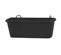 Jardinière 30cm Avec Plateau Gris Anthracite Chorus