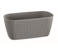 jardinière 30cm SPLOFY CASE DSPC300-405U gris plastique PROSPERPLAST