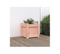 Jardinière 31x31x31 cm bois massif de douglas 837400