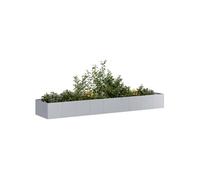 vidaXL Jardinière surélevée 360x80x40 cm acier galvanisé
