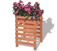 Jardinière 38 x 36 x 60 cm Bois Bac à fleurs Cache-pot de jardin terrasse vidaXL