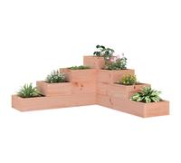 Vidaxl Jardinière 4 Niveaux 106x104,5x36 Cm Bois De Douglas Massif