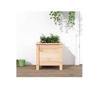 vidaXL Jardinière 40x40x39 cm en bois de pin massif 825247