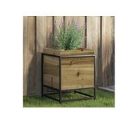 vidaXL Jardinière 847022 – 40x40x50 cm bois de pin imprégné