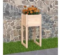 Jardinière 40x40x81 cm Bois massif de pin