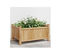 Jardinière 50x30x25 cm bambou
