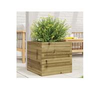 Vidaxl Jardinière 50x50x45,5 Cm Bois De Pin Imprégné