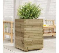 vidaXL Jardinière 50x50x72 cm bois de pin imprégné3282613 G