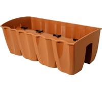 Jardinière 60cm Pot suspendu Pot de fleurs Pot de balcon Pot à gel DCRO Terracota