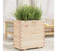 Vidaxl Jardinière 70x40x72 Cm Bois De Pin Massif