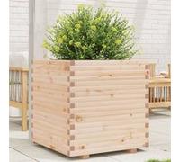 Vidaxl Jardinière 70x70x72 Cm Bois De Pin Massif