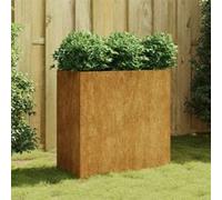 vidaXL Jardinière 80x40x80 cm Acier corten