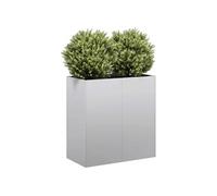 Vidaxl Jardinière 80x40x80 Cm Acier Galvanisé