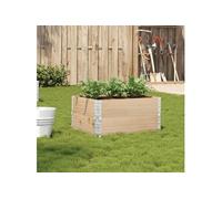 vidaXL Jardinière 80 x 60 cm Bois de pin massif