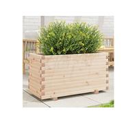 Jardinière 90x40x49,5 cm bois de pin massif847373