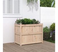 Jardinière 90x50x70 cm bois de pin massif Bois naturel G