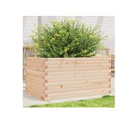 Jardinière 90x60x46 cm bois de pin massif