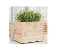 Jardinière 90x60x72 cm bois de pin massif, jardinière d'extérieur, bac à fleurs, bac à tomates, jardinière de 3282644