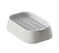 Jardinière à à Chat | Bac de Culture Bio pour à Chat,Kit de Plantation Double Couche sans Terre, Germoir de Blé pour Animaux et Jardinage Maison