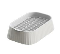 Jardinière à à Chat | Pot Hydroponique pour à Chat - Conteneur Hydroponique Double Couche, Outils De Plantation, Boîte De Pépinière pour Germination