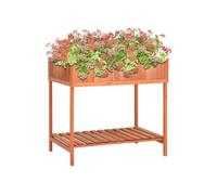 Vidaxl Jardiniã¿Re à Herbes 80x60x80 Cm Bois De Sapin Massif