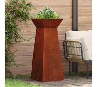 vidaXL Support de plante Noir Plastique 35 x 35 x 73 cm