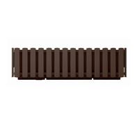 Prosperplast Jardinière à suspendre balcon Pot de fleurs 58cm Marron Boardee Fencycase