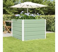 vidaXL Jardinière / Cache-pot Bac à plantes en acier moderne
