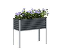 vidaXL Jardinière d'extérieur 4008972 anthracite acier 100x45x90 cm