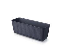 Jardinière anthracite Flowerpot - 12 L - 49.2 x 17.2 x 17.4 cm