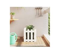 Lit Surélevé de Jardin Design de Clôture Patio Bois de Douglas Massif vidaXL