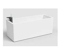 Artevasi Jardinière Rimini – 20 x 51 x H 20 cm – 17 L – Blanc
