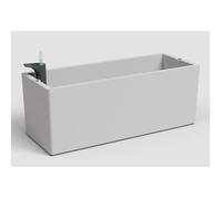 Jardinière - ARTEVASI - Rimini SWS 51 MA - Intérieur/extérieur - Plastique - L51 cm x l21 cm x H20 cm - Gris clair