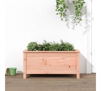Jardinière Bac à Fleurs Pot de Plantes Patio Marron Bois de Pin Massif vidaXL