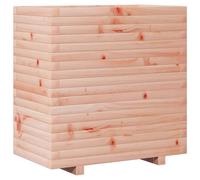 Jardinière bac lit surélevé plantes fleurs terrasse 70 x 40 x 72 cm bois marron