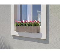 Jardiniere - Balconera cottage 80 - Kit complet - Brun sable - 12 L - LECHUZA