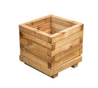 Jardiniere bois carrée Calypso