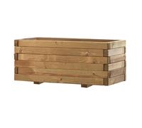 Jardiniere bois rectangulaire Calypso