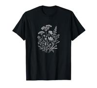 Jardinière botanique d'inspiration Vintage Marguerite Naturelle T-Shirt