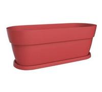 Jardinière Cancun - 80 cm - 38 L - Rouge Rouge G