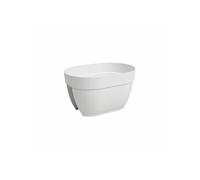 Artevasi Jardinière de balcon CAPRI CAMPANA 40 ma Blanc 39 x 25,6 x 22,5 cm